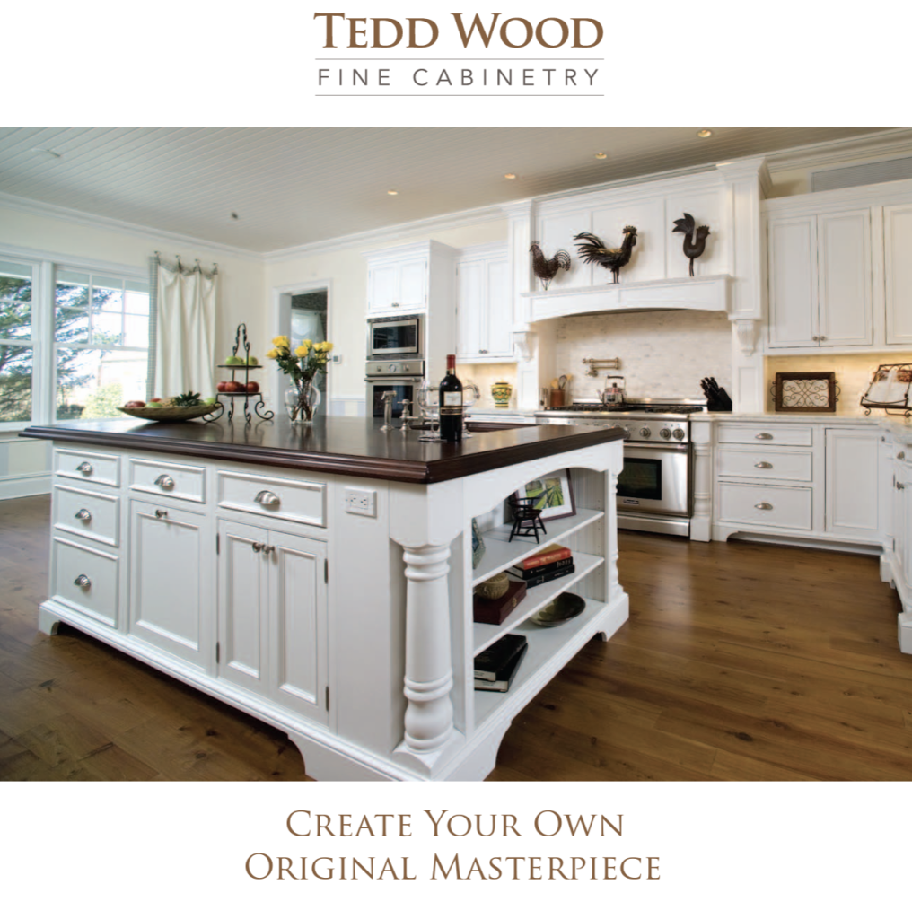 Tedd Wood Custom Cabinetry Brochure Cover